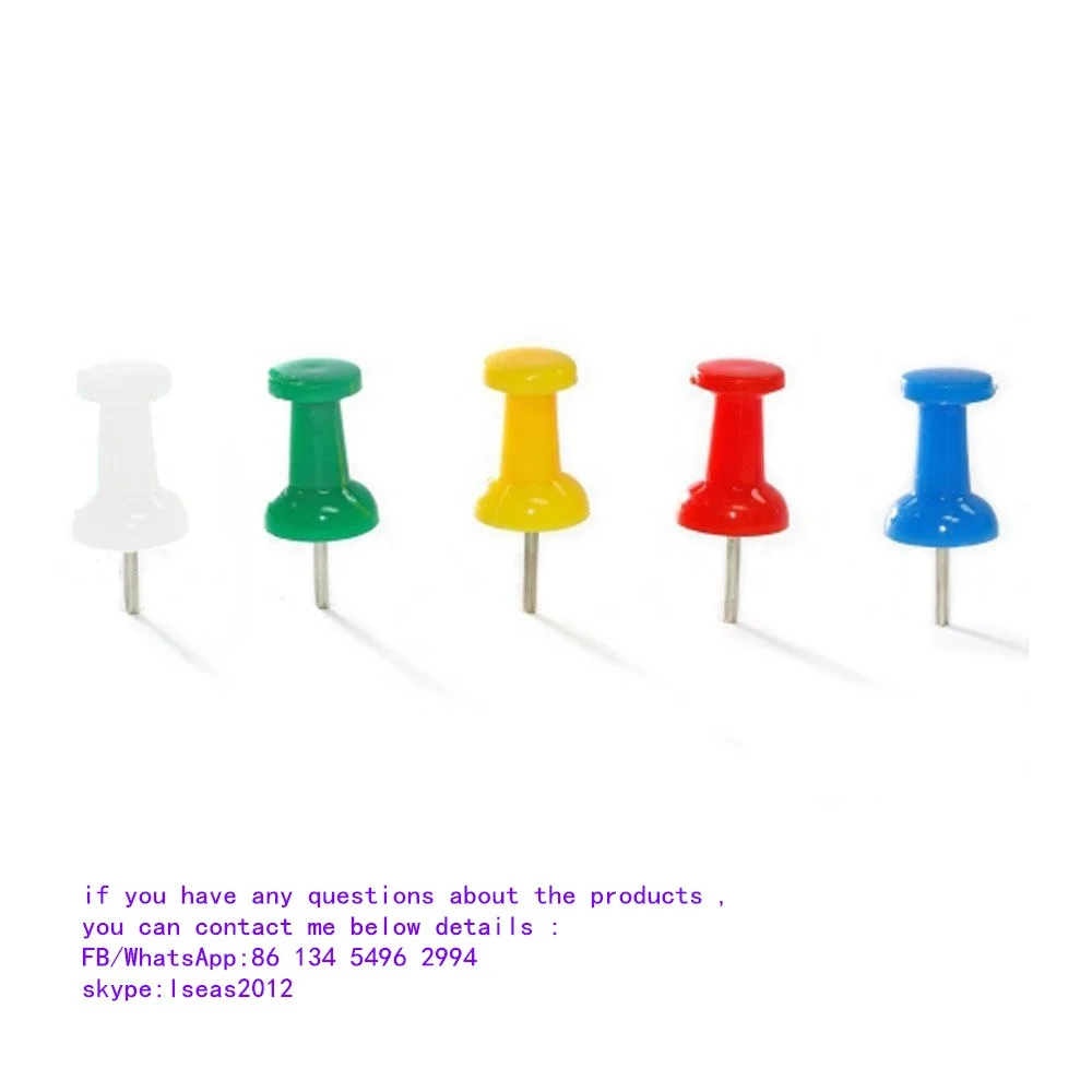 23MM mini wall push pin   white board drawingpin office stationery colorful plastic  push pin