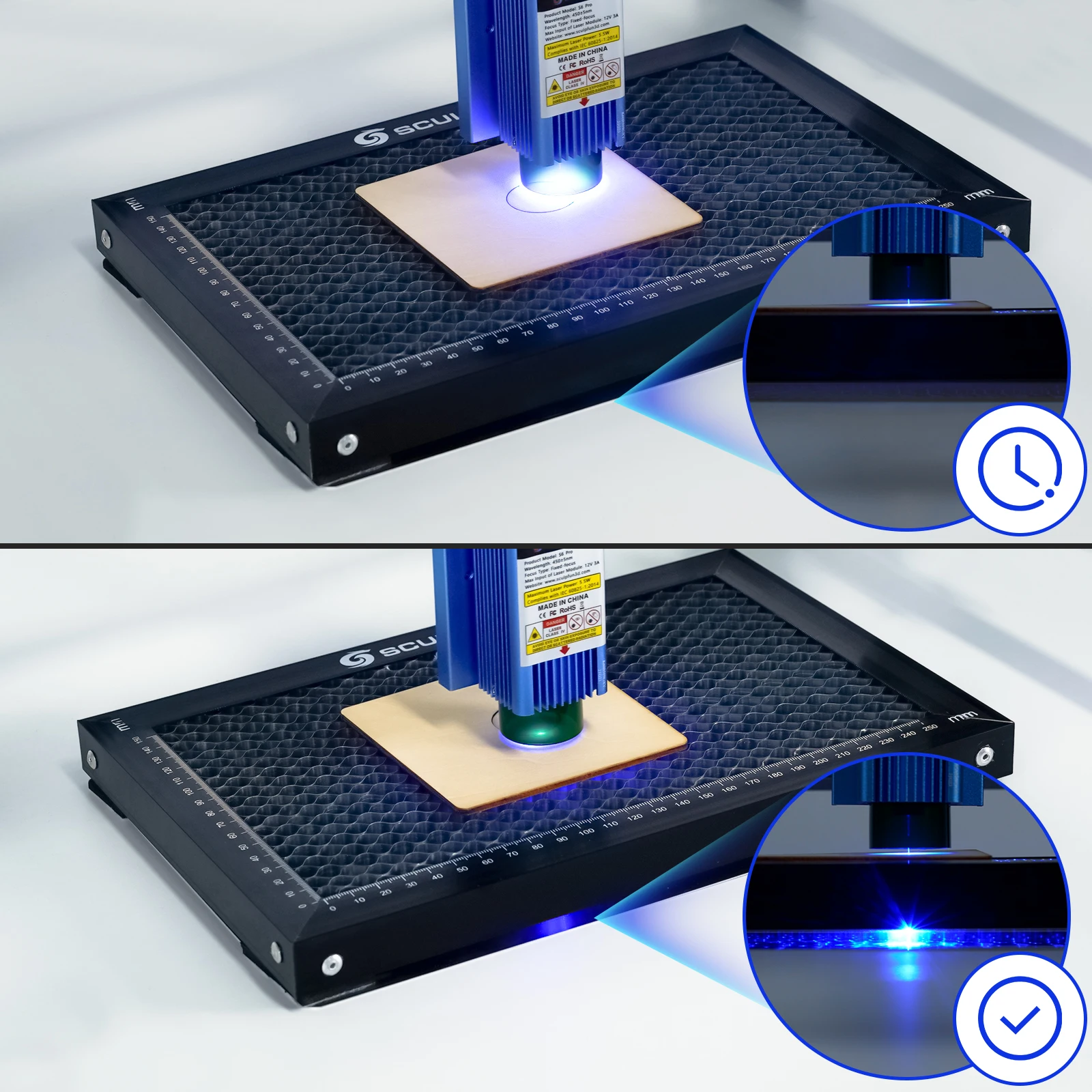 SCULPFUN Working Table Board Platform for CO2 or diode Laser Engraver Cutting Machine 300x200mm Laser cutting Honeycomb