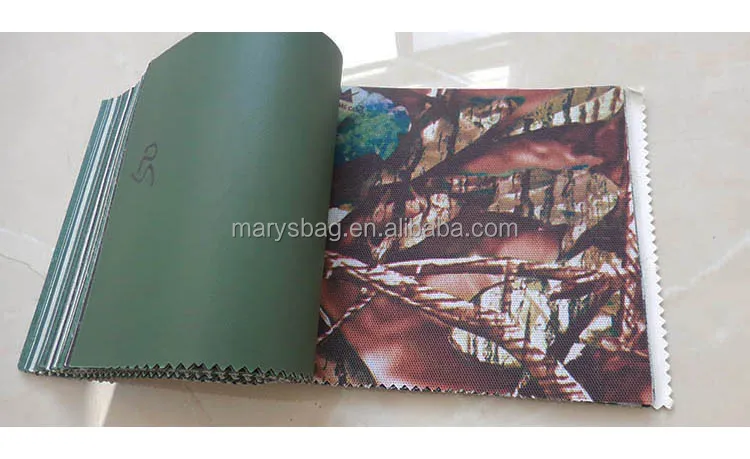 Mesh backed camouflage wallet