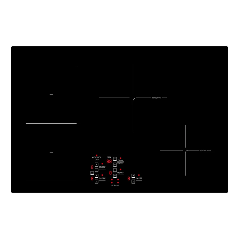 4 горелки 8200 Вт индукционная варочная плита кухонная плита горячий горшок индукционная плита