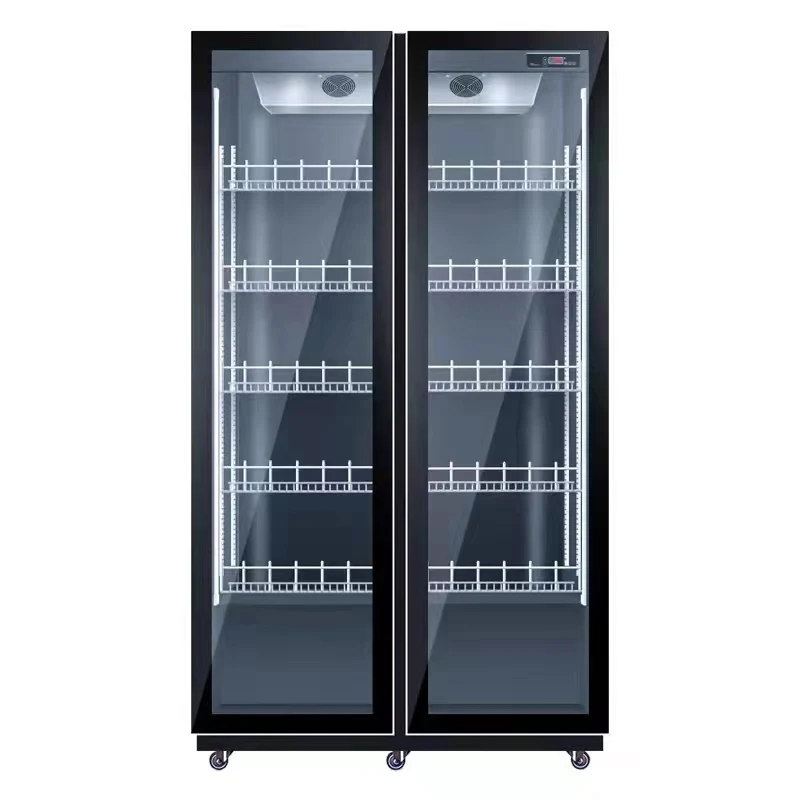 Hot sale  Professional Display Chiller display refrigerator freezer Upright Display Commercial Beverage Cooler