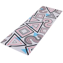 Hot Sale Absorbent Cheap Exercise Cleanable Non Slip Custom Foldable Yoga Mat Towel