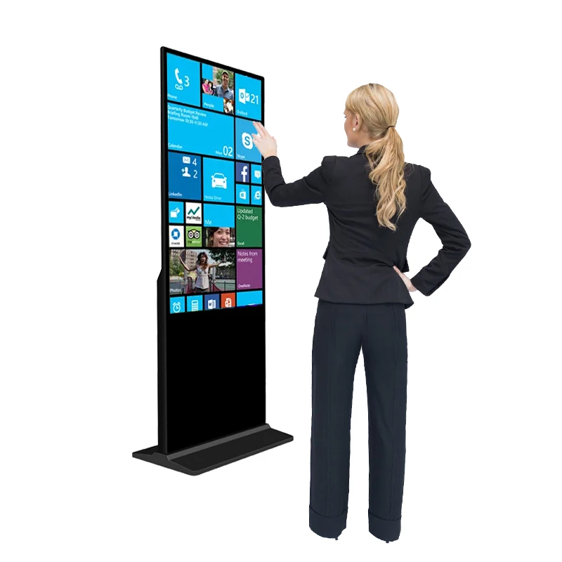 Publicidadtv светодиодные и ЖК-компьютерные вывески рекламные наружные сенсорные экраны напольные легкие SDK Rgb