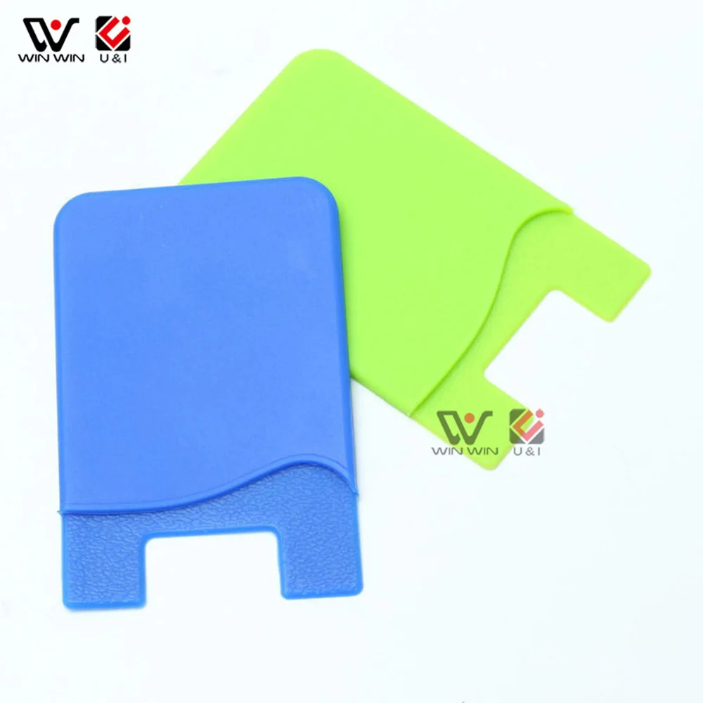 2022 New Gadget Silicone Phone Holder Custom Logo ID Card Phone Stand
