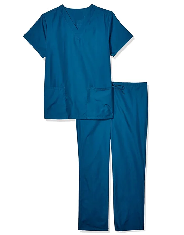 Doctor Nursing Scrubs Suit Latest High Quality Scrubs Nurse Uniform Hospital Uniforms for Woman and Men Luxury Custom Cotton OEM