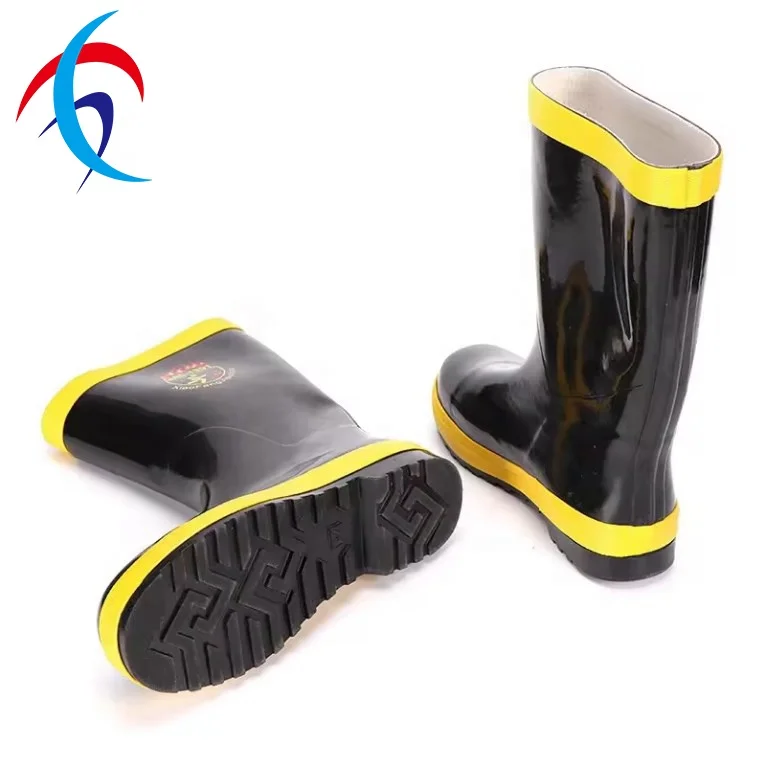 Manufacturer Quality Working  Rubber Fire Fighting Boot