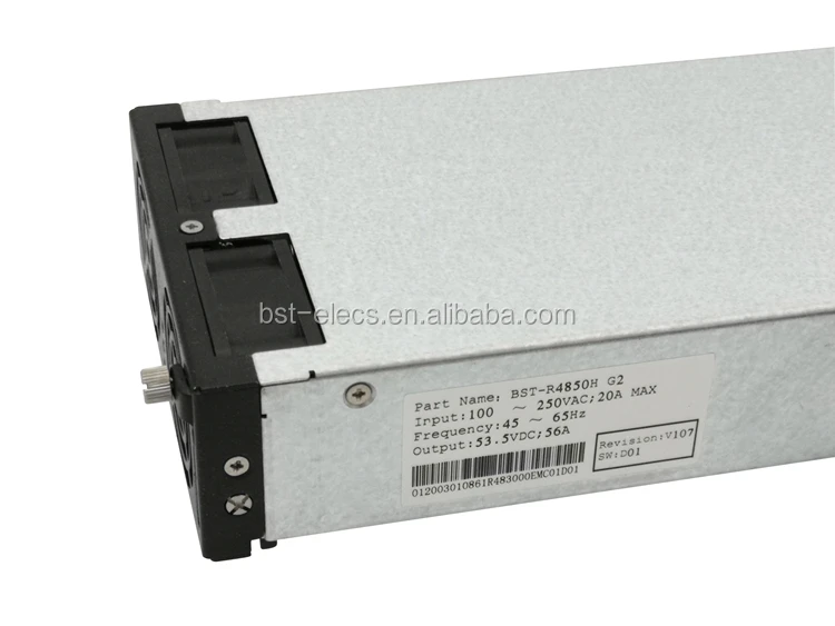 10 летним заводом 2000w 3000w 30amp 50amp 48vdc ток телекоммуникационных блок питания выпрямительный