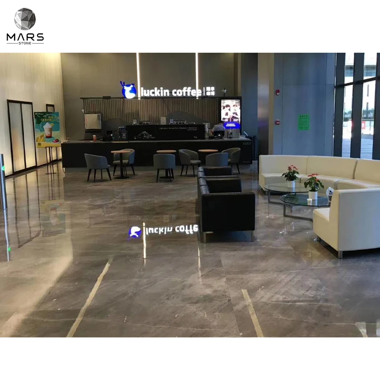 Роскошный серый мраморный пол и настенная плитка дом модный Декор тщеславие Топы каменная плита