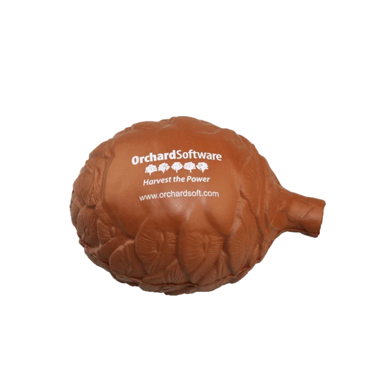 Pine Cones Shaped Stress Ball Pu Anxiety Relief Stress Toy Squeezable Pine Cones Stress Ball
