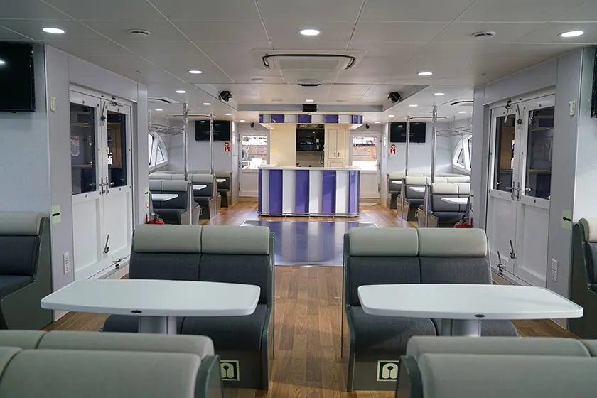 Grandsea 35m passenger ferry fiberglass passenger boat for sale