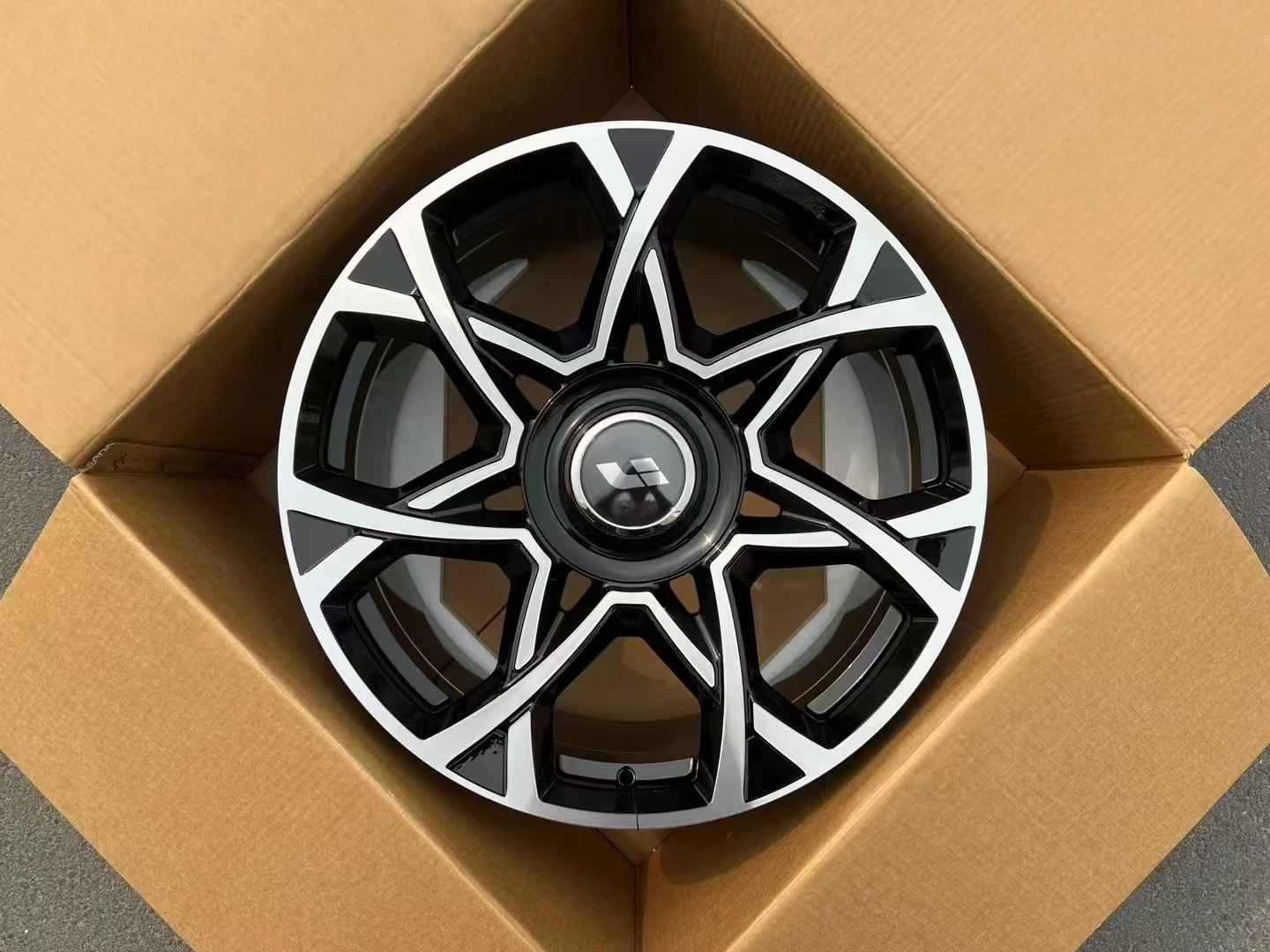 Red Line Machine Face Concave Hot 15 16 17 Inch 4X100 Alloy Wheels