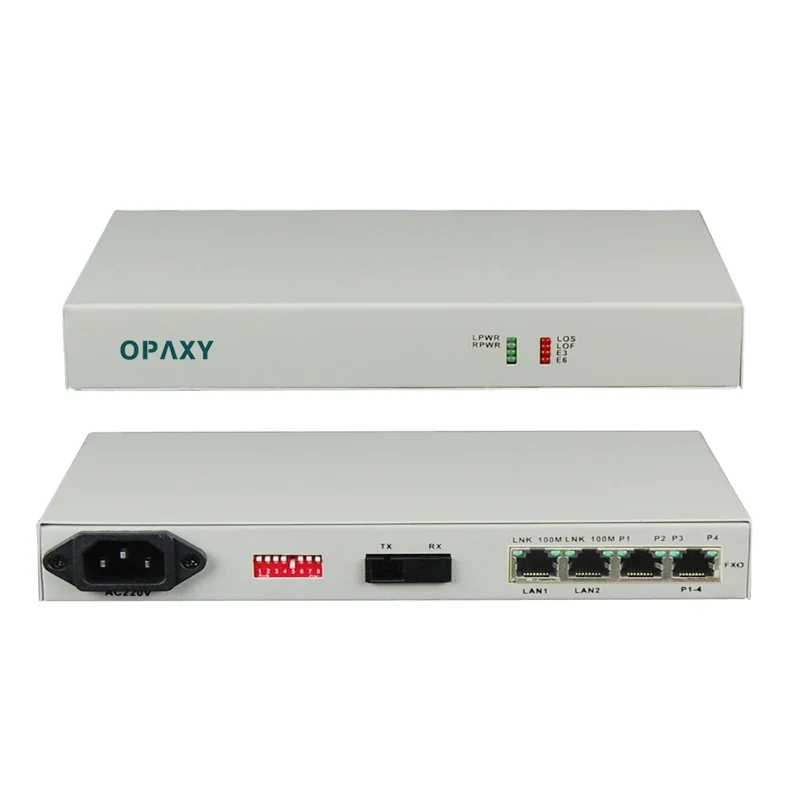 Based On Proprietary Integrated Circuit Desktop Tpye 8*Pots+2Fe Fiber Mux