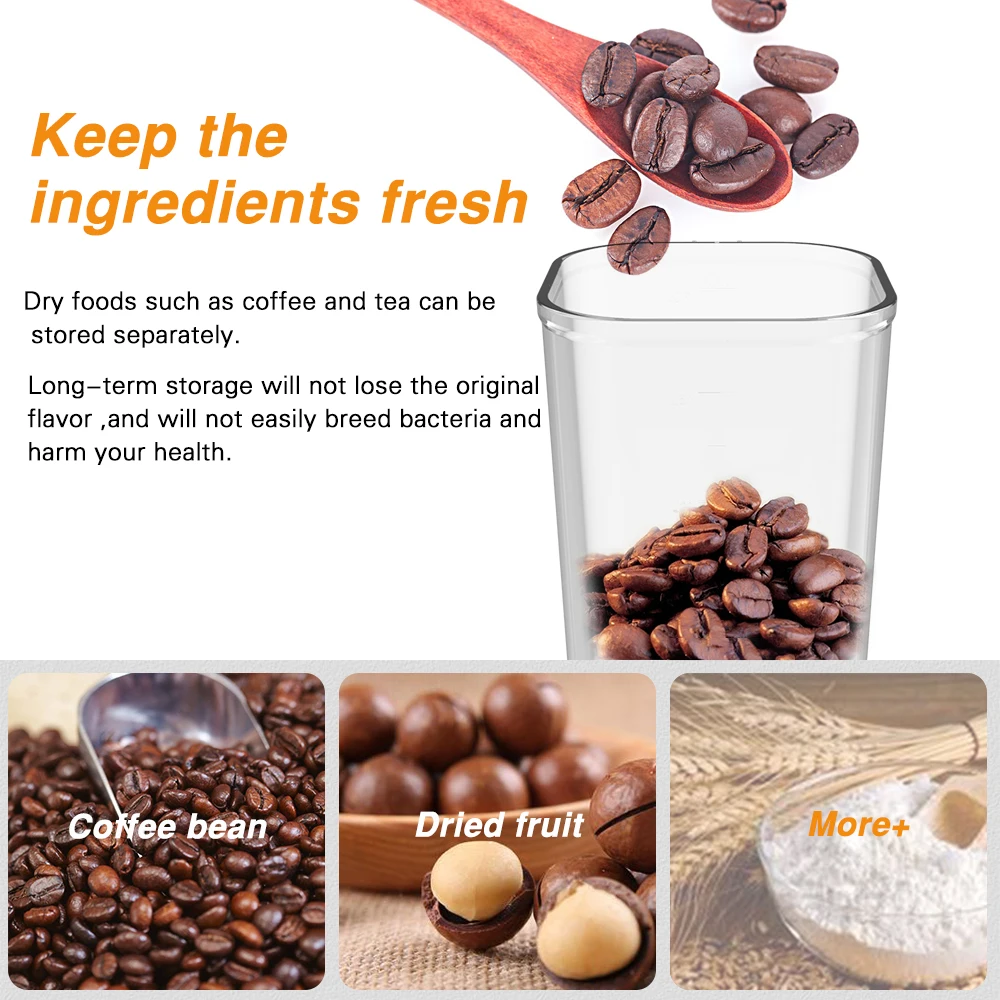 Tainting Resistant Vacuum Motor Nutrition Lock Household Food Coffee Milk Vacuum Food Container