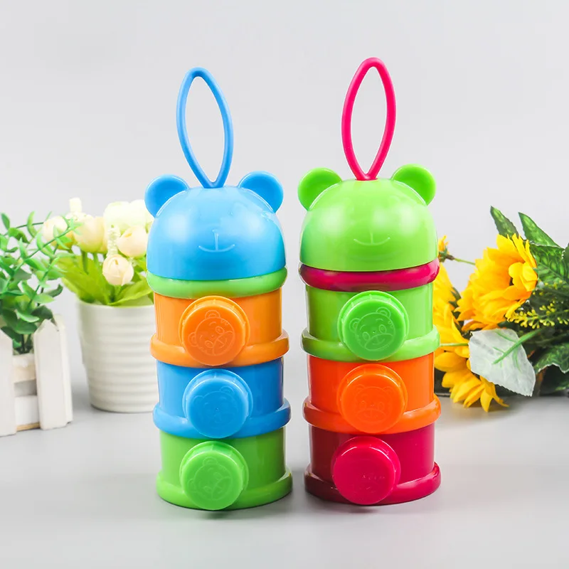 
New Baby Products 4 Layers Baby Milk Powder Storage Container 
