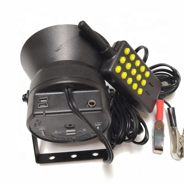 Hot selling hunting bird sound machine mixsounds with 50W loud speakers CP-395D