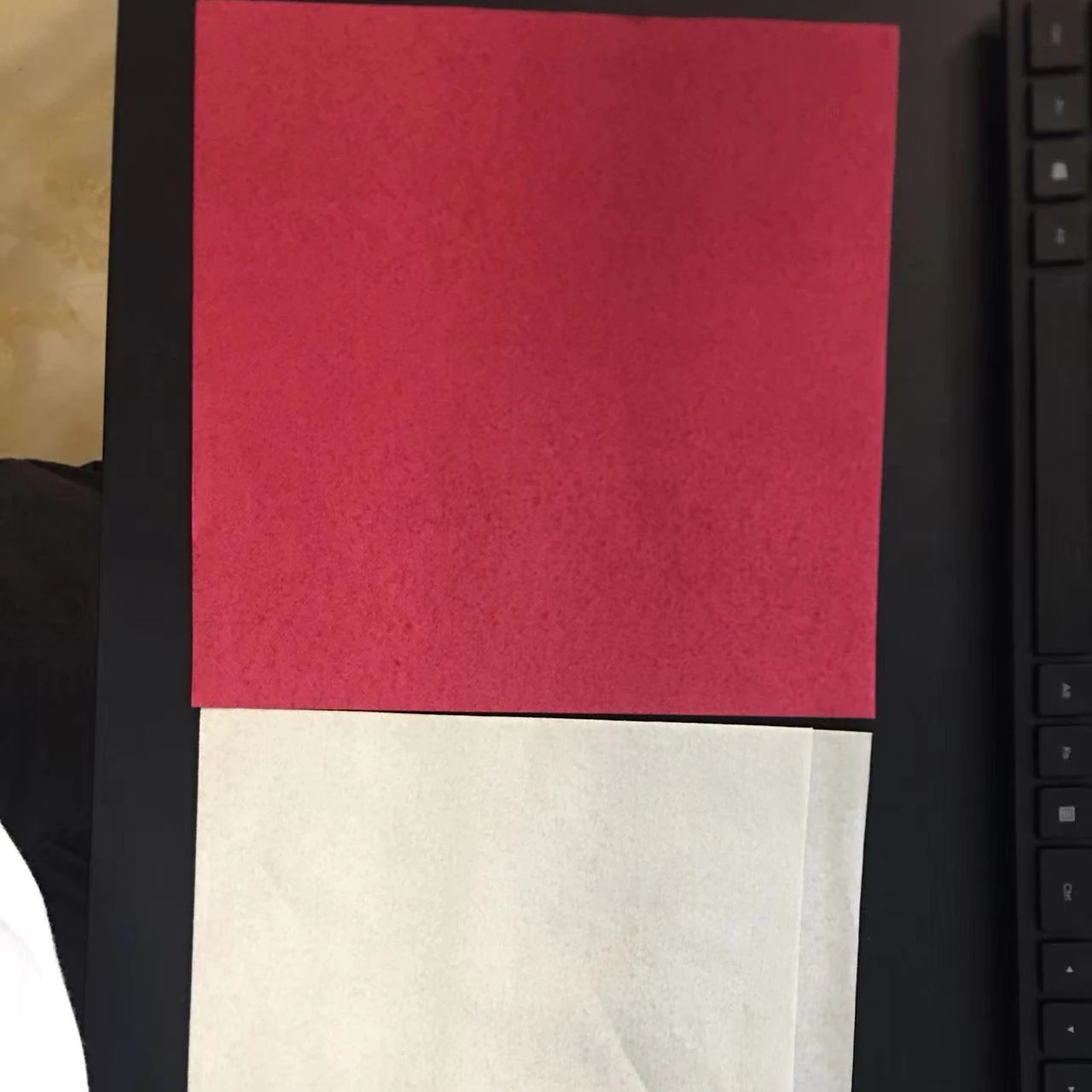 factory price wood pulp napkin cocktail linen feel