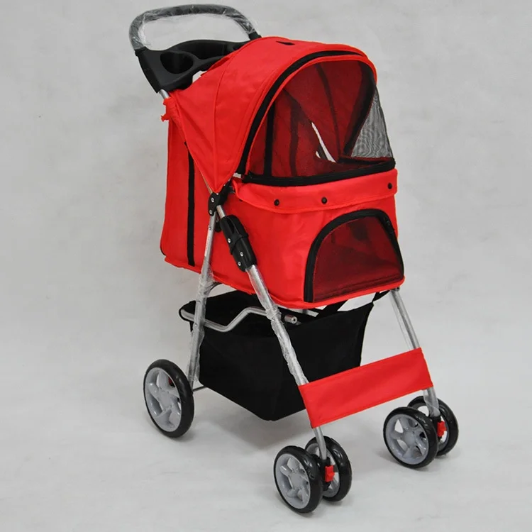 Dogs Luxury Pink Travel 4 Wheel 2 1 Large Multifunctional Child Toy Pet Stroller