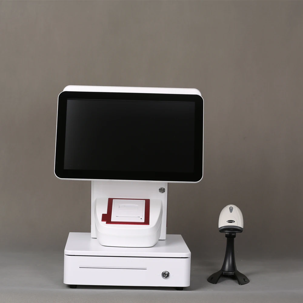 15 Inch Windows Pos Machine White 15.6 Inch Capacitive Screen 32G/64G/128G/256G SSD 6kg DDR3 2G/4G/8G 1920*1080 CN;LIA