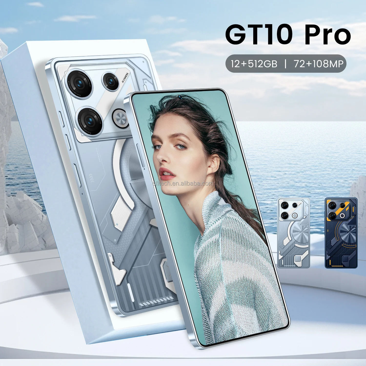 2024 Cellphone Original GT10pro 12GB512GB 5G Smartphone 6.8inch Unlocked dual card 5G Phones Android 14 Mobile phones