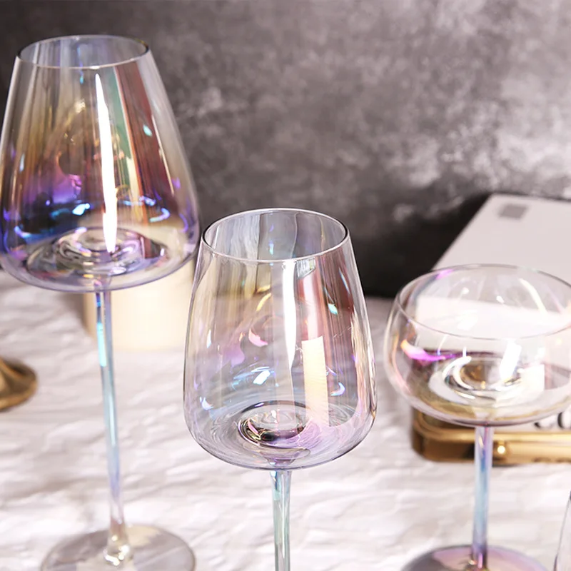 Crystal Red Wine Glasses Elegant Party Drinking Glassware White Wine Stemware