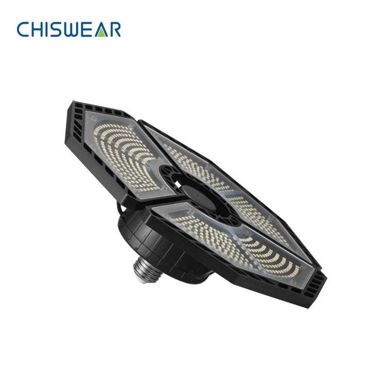 Гаражный светильник с 3 регулируемыми панелями и основанием E26 гаражные потолочные светильники 6500K для гаража сарая мастерской склада