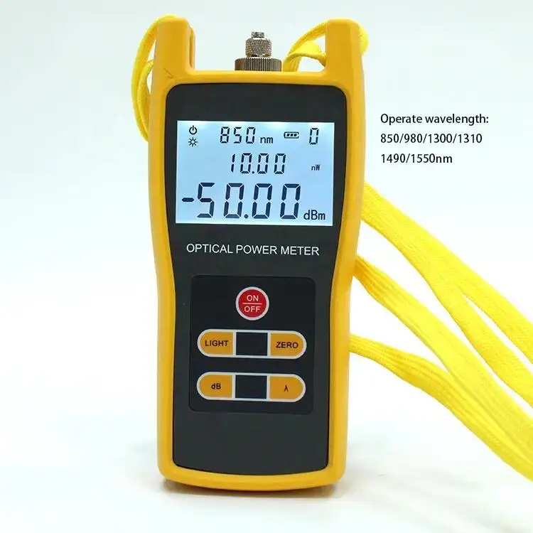 Fiber Optic Testing OPM using a power meter for test equipment