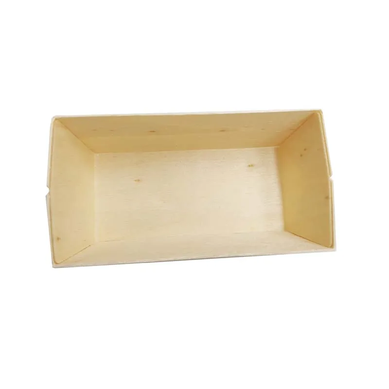 2021 дешевые оптовые биоразлагаемые лотки для завтрака с сыром и тортом, деревянные лотки для еды