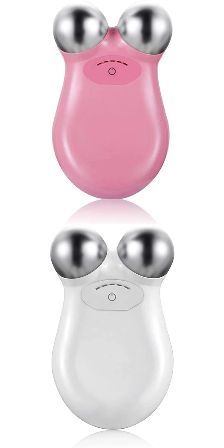 portable EMS 3D  Lifting Tighten Wrinkle Removal Face Massager, Electric Micro-current Vibration Y Shape Toning Device