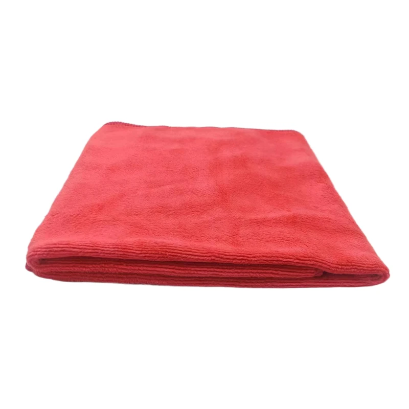400Gsm Weft Knitting Car Detailing Microfiber Towels 80% Polyester 20% Polyamide Microfiber Brushed Car Drying Towel