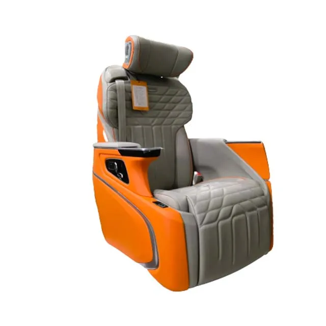 Electric Leg Support Usb Charger luxury Leather VIP Van Seats For Conversion RV Limousine Van Minibus Motorhome Camper Van