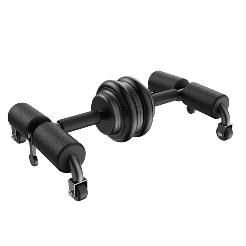 Gym Fitness Equipment Multi-Function Abdominal Exercise Ab Wheel Rollers Set Sit Up Bar