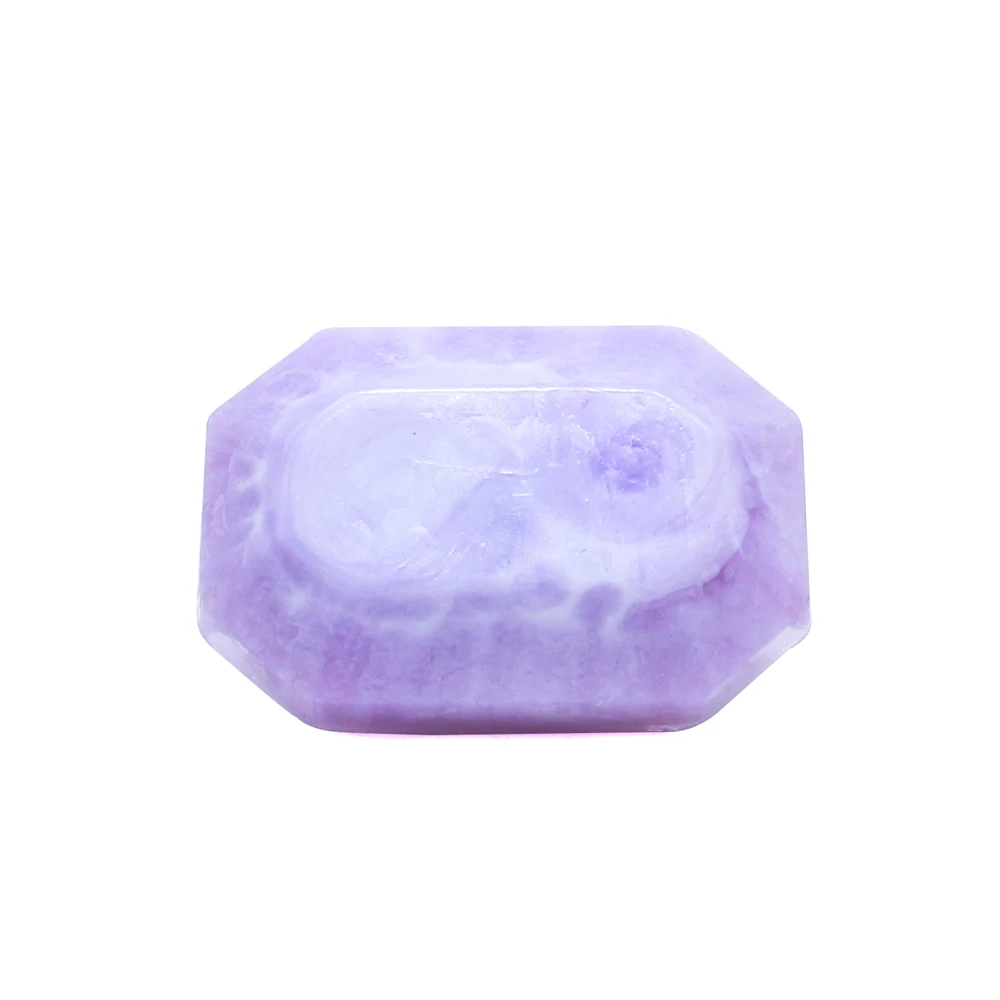 Factory sell High quality skin whitening vegan soap natural lavender ingredient exfoliating spa essential oil face soap