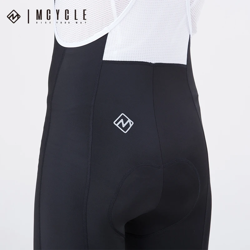 Mcycle Custom Bicycle Long Bib Tights Breathable Bike Pants Compression Men Cycling Bib Pants For Comfortable Riding Short