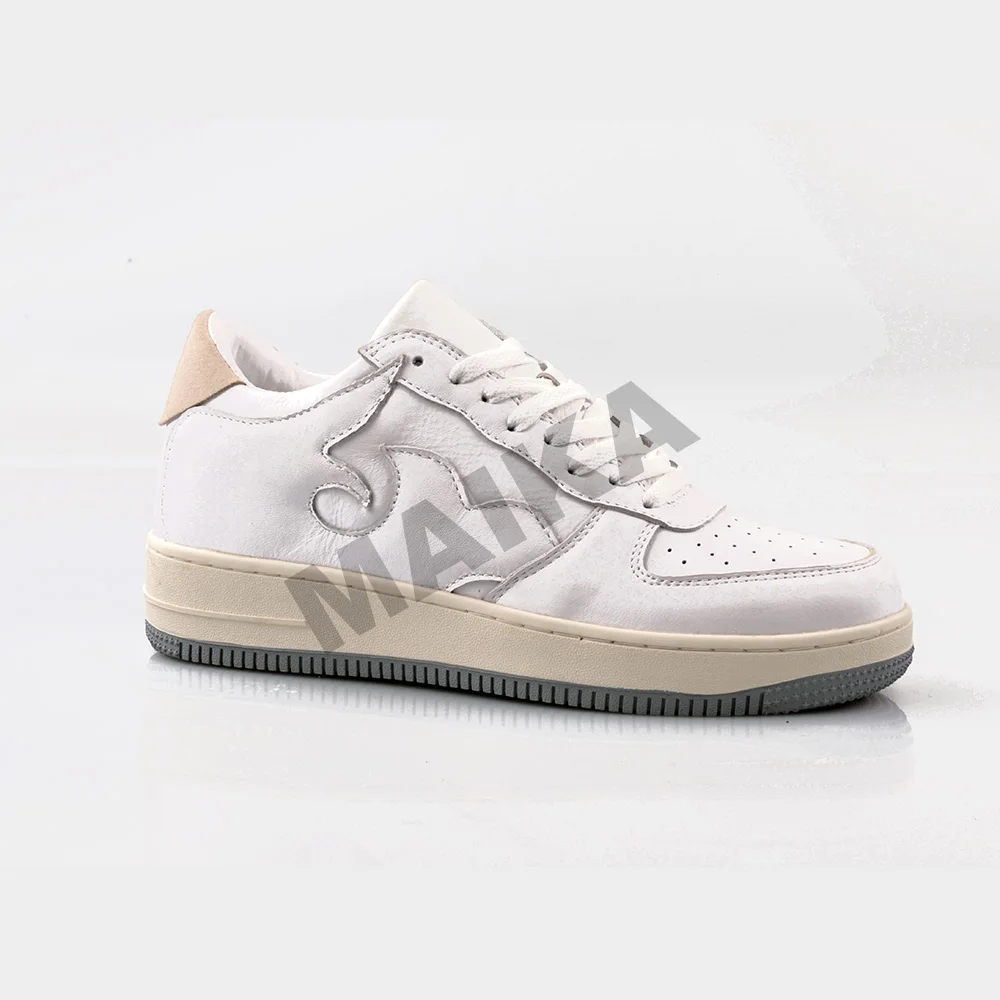 high top sneaker custom sneakers for men shoes Genuine Leather manufacturer mens sports shoes custom shoes with logo