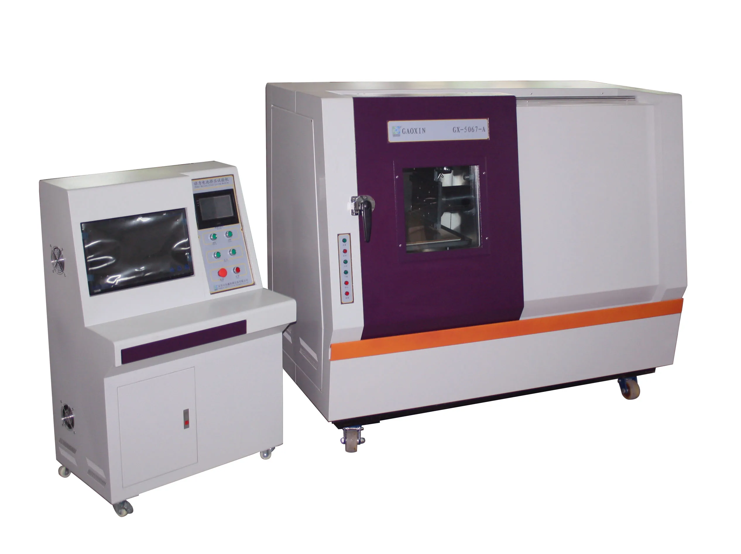 Battery Crush Testing Equipment apparatus of battery pressure test machine for power battery crush tester