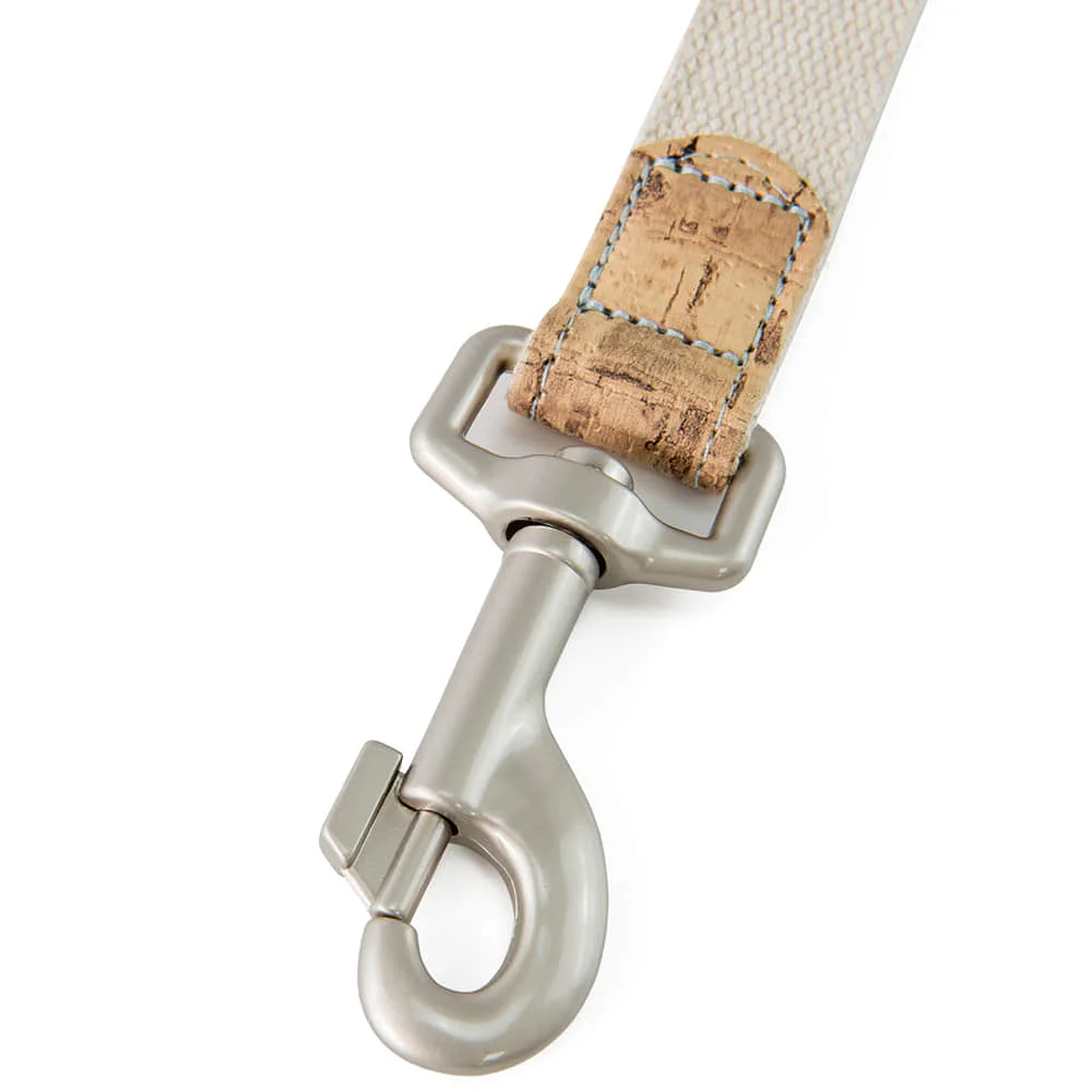 Luxury Design Custom Dog Leash Vegan Leather Cotton Join Soft Handle Adjustable Strong Pet Lead Dog Leash For Big Dog