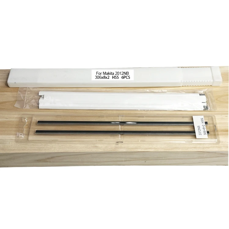 WISDOM High Performance Woodworking Planer Blade 306mm Sharp Knife for 2012NB Planer Machine