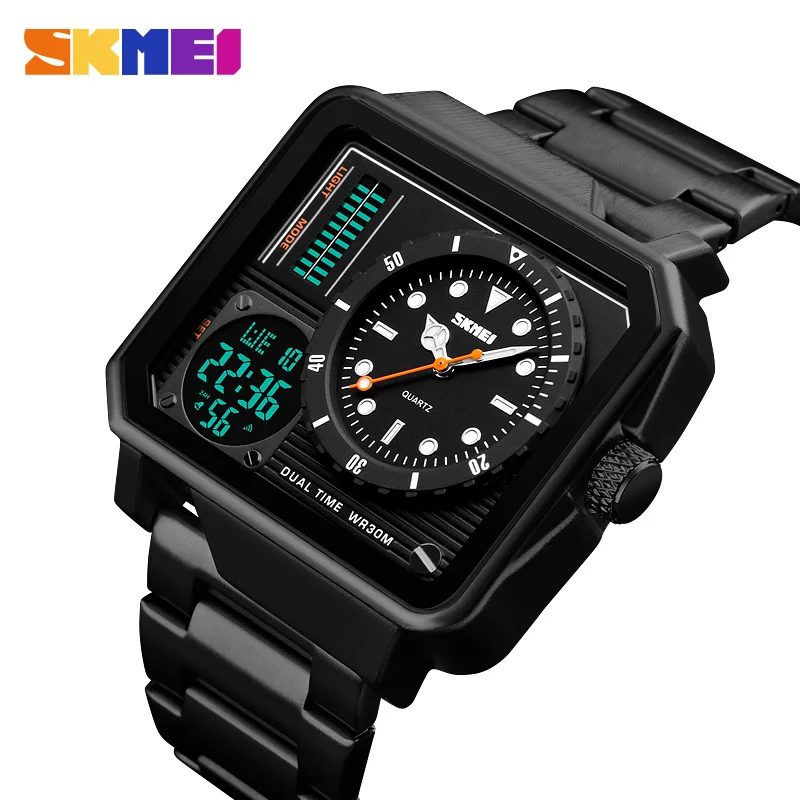 Chinese Skmei wholesale suppliers digital new times watch lcd display