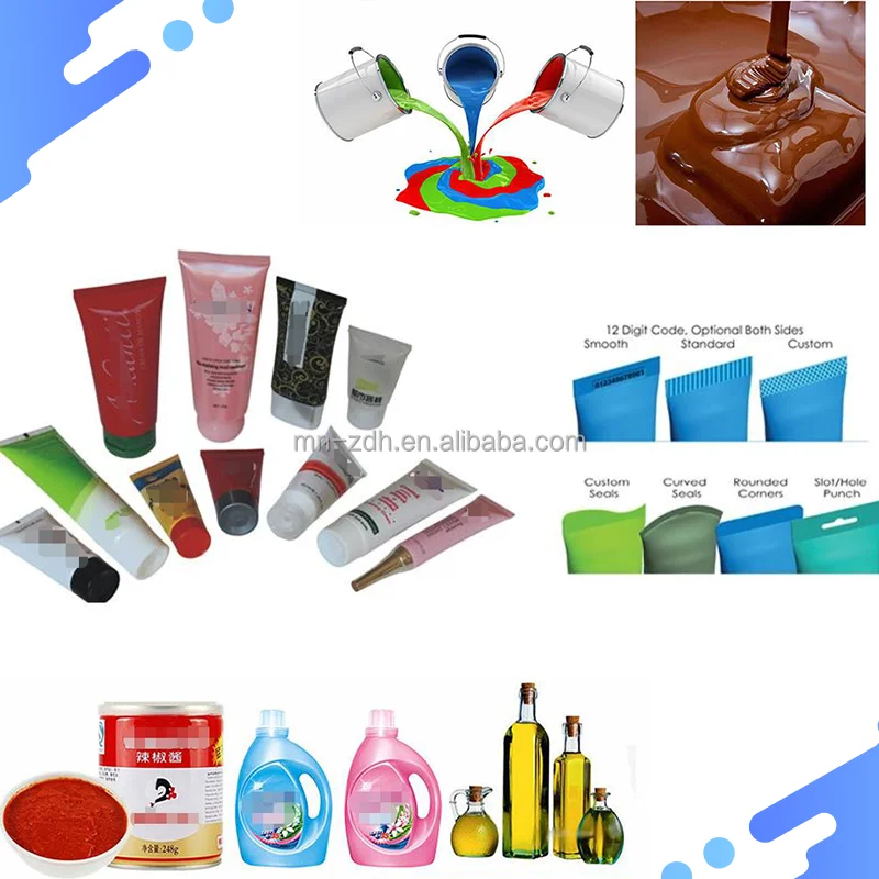 Simple maintenance full automatic cosmetic cream filling machine automatic filling and sealing machine full auto perfume