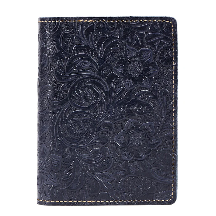 RU 2020 Fashion Genuine Leather Cover Case Travel Wallet Passport