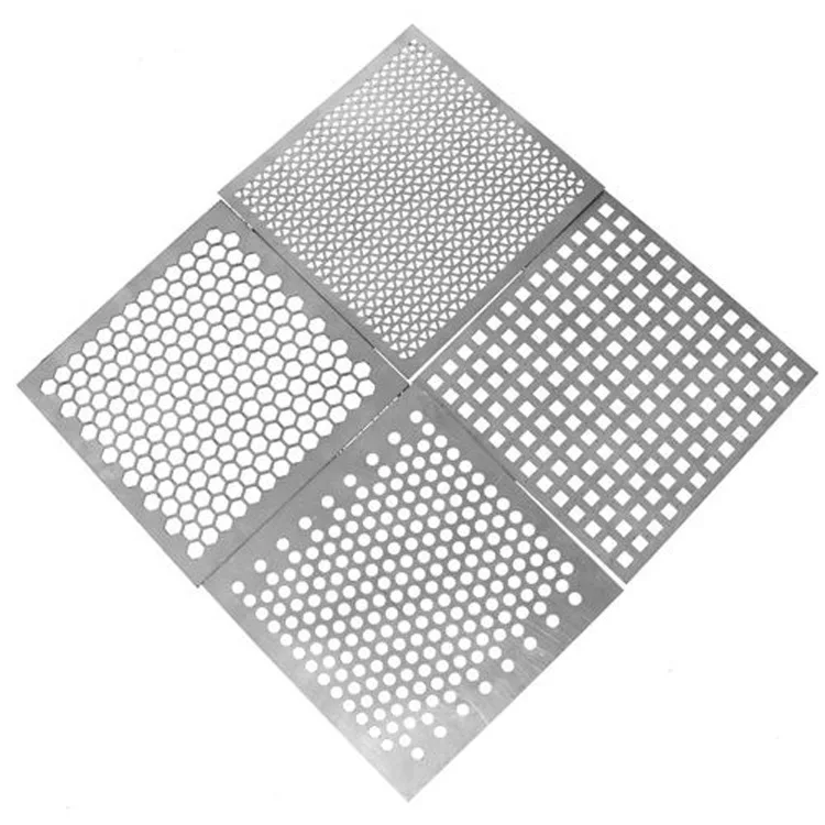 Ruilin Hexagonal Perforated Steel Acoustic Metal Screen Plate Galvanized 4x8 Decorative Price Per Kg Aluminum Sheet