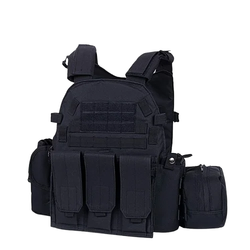 Multi-functioanal Oxford Waterproof Molle Tactical Vest Security Equipment Unisex For Tactical Training