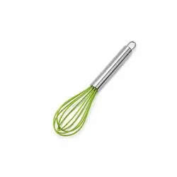 Food grade home baking utensils multicolor silicone manual egg whisk for cooking
