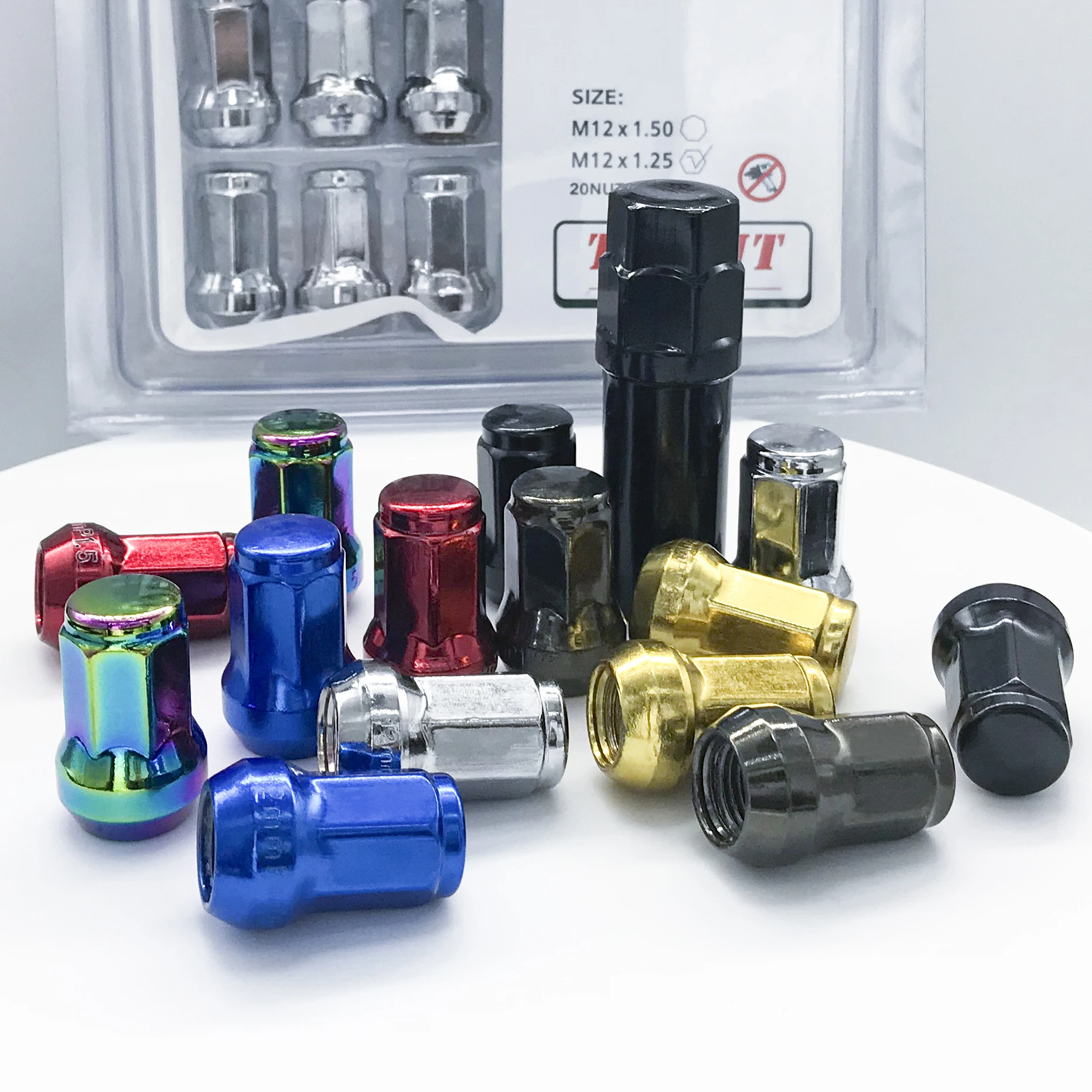 Guangzhou Supplier Car Locking Anti Theft Iron Heptagonal Tuercas De Rueda