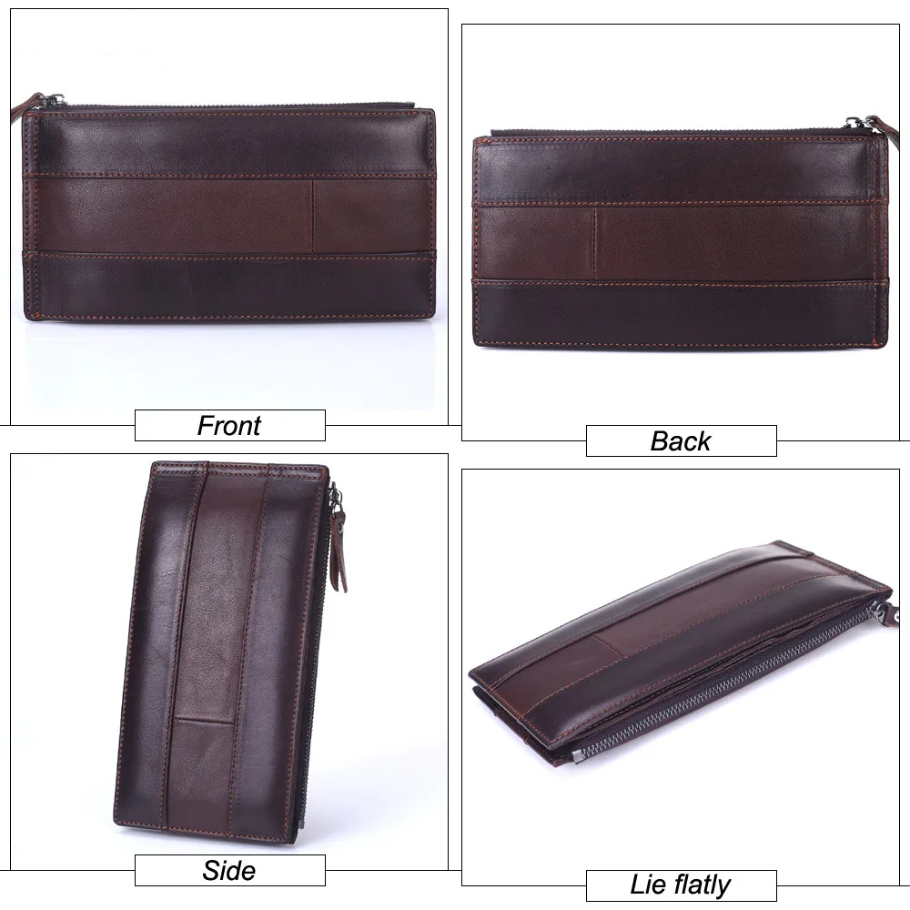 Mens wallet with money clip men card wallet pocket wallet for men