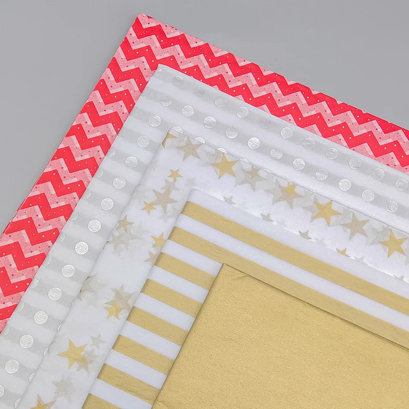 Professional Suppliers Branded Printed Christmas Tissue Wrapping Paper Tissue Paper For Gift Packing