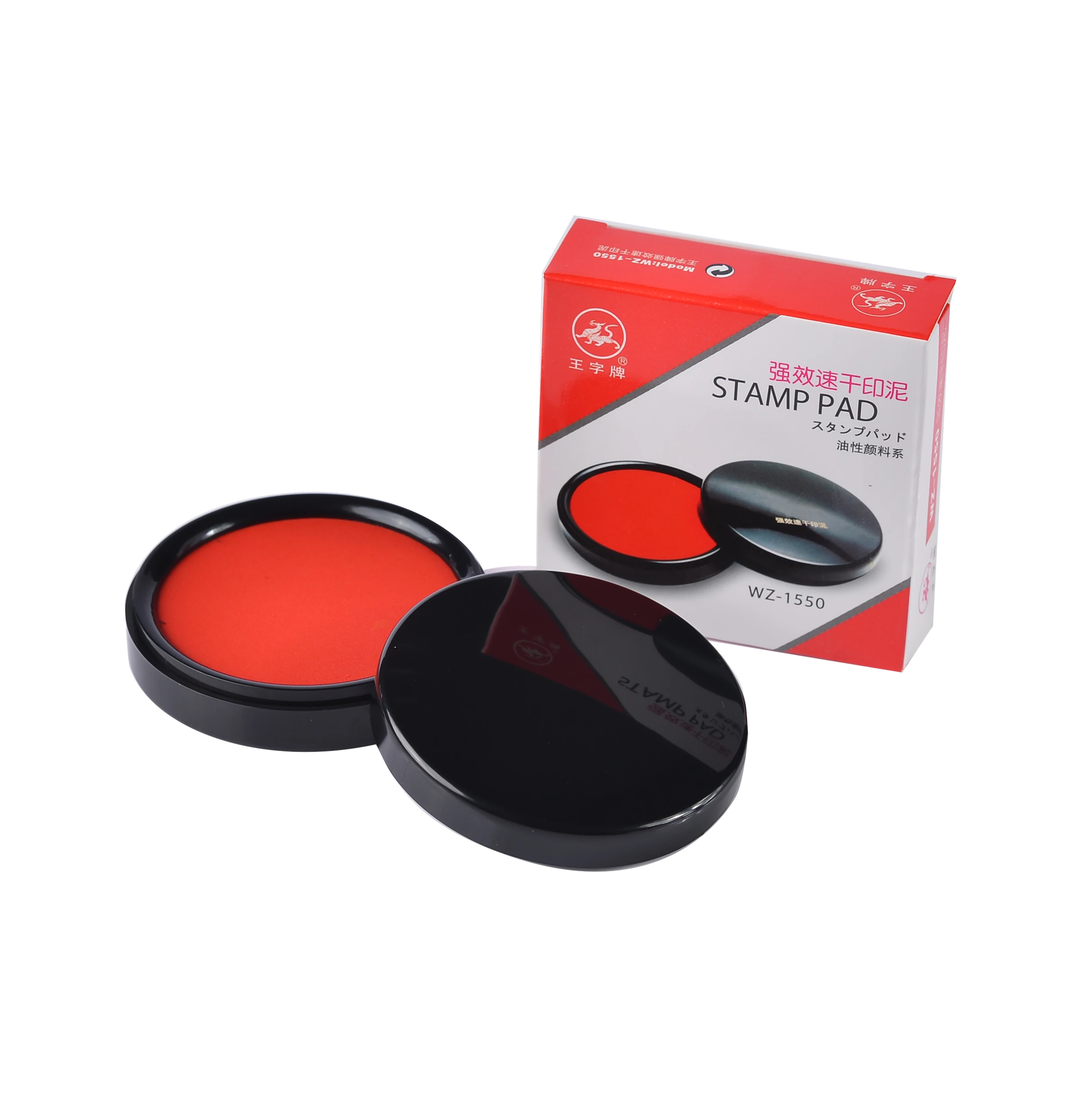 factory supplier office stamp pad with quick dry ink 2023