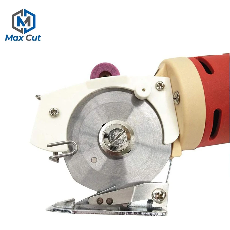 Max Cut Electric Rotary Fabric Cutter with 70mm Rotary Blade Hand-Held Fabric Cutting Machine Electric Scissors