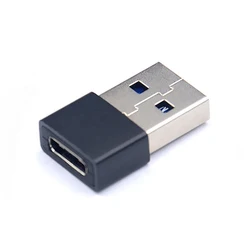 JMTO PVC Aluminum shell USB2.0 M to type c F Adapter