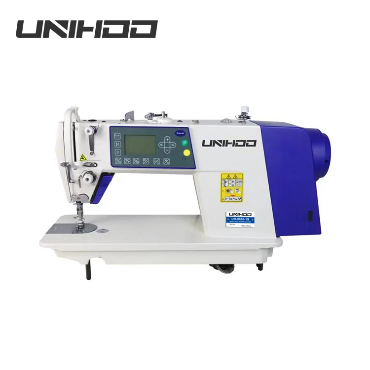 9000 Computerized single needle lockstitch sewing machines with step motor technology apparel machinery